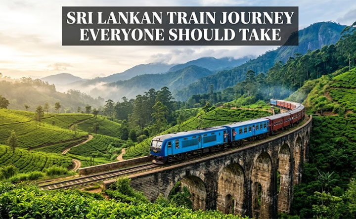 Sri Lankan Train Journey Everyone Should Take