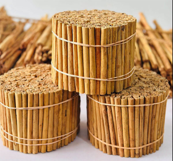 Ceylon cinnamon sticks, known as true cinnamon