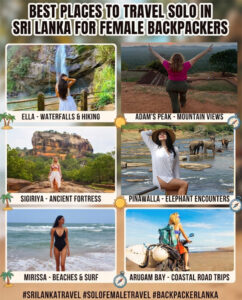 best places to travel solo in sri lanka for female backpackers
