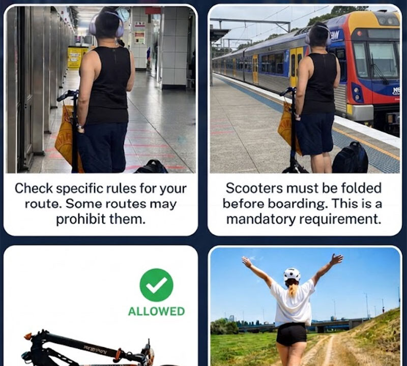 Can You Bring Electric Scooter on Regional Trains in NSW 2026? Official Rules