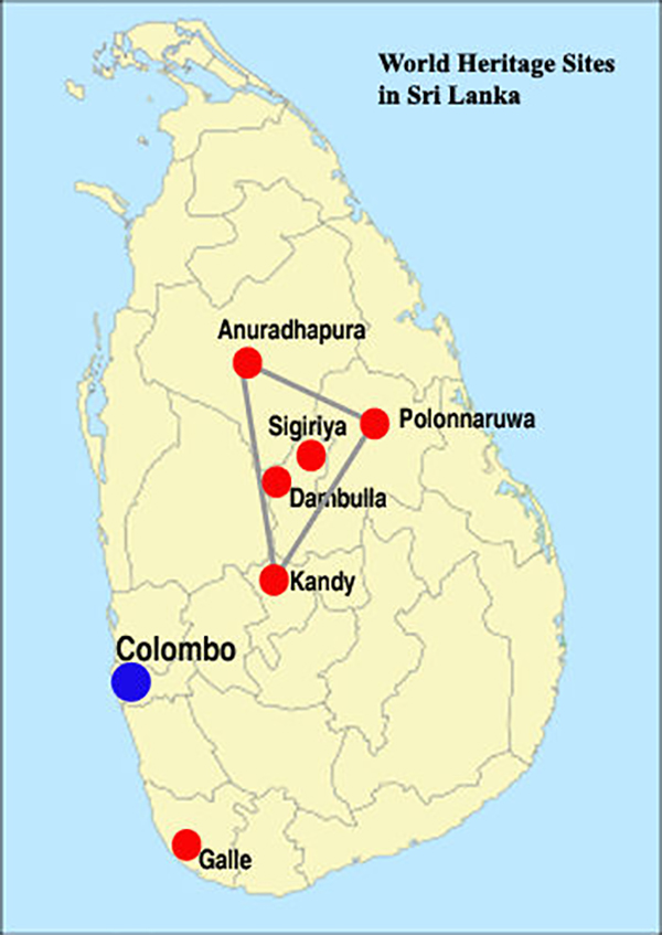 Sri Lanka Cultural Triangle Itinerary